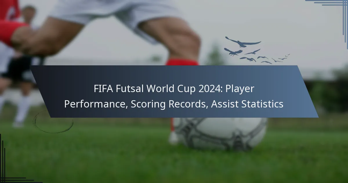 FIFA Futsal World Cup 2024: Player Performance, Scoring Records, Assist Statistics